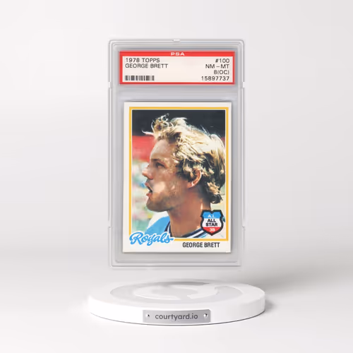 1978 Topps #100 George Brett (PSA 8 NM-MT)