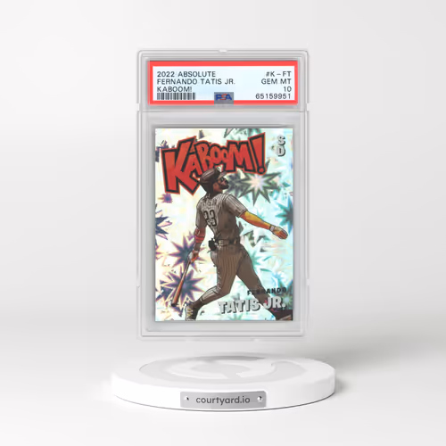 2022 Panini Absolute Kaboom! #K-FT Fernando Tatis Jr. (PSA 10 GEM MINT)