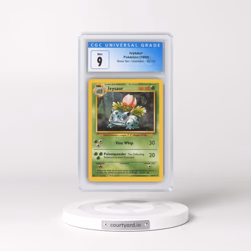 1999 Base Set #30/102 Ivysaur (CGC 9 MINT)