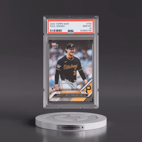 2024 Topps Now #770 Paul Skenes (PSA 10 GEM MINT)