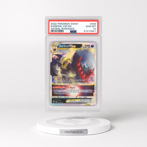 2022 Astral Radiance #099 Darkrai VSTAR - Holo (PSA 10 GEM MINT)