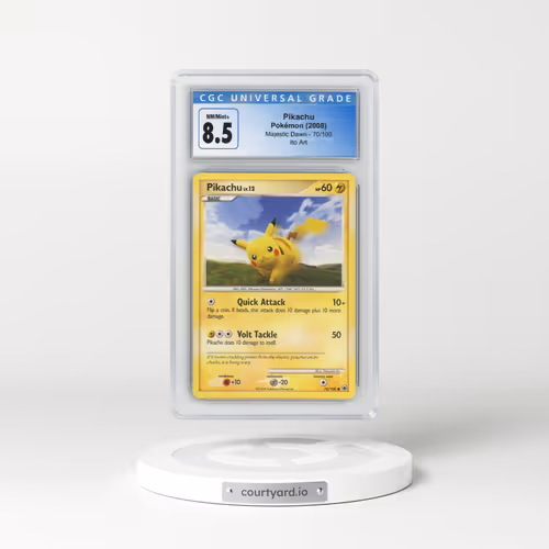 2008 Majestic Dawn #70/100 Pikachu - Ito Art (CGC 8.5 NM-MT+)