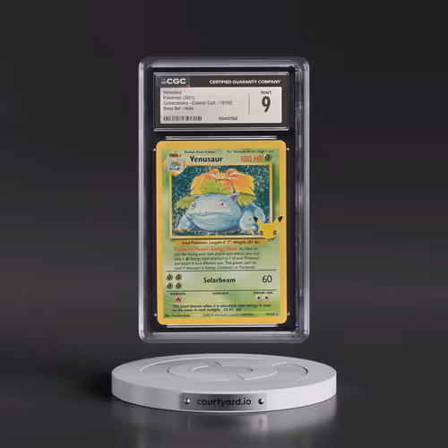 2021 Celebrations - Classic Collection #15/102 Venusaur - Base Set Holo (CGC 9 MINT)