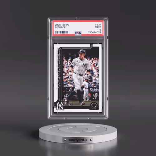 2025 Topps #337 Ben Rice (PSA 9 MINT)