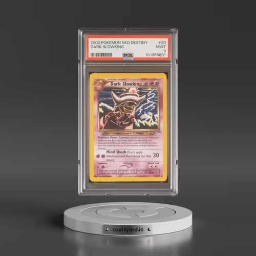 2002 Pokémon Neo Destiny #20 Dark Slowking (PSA 9 MINT)