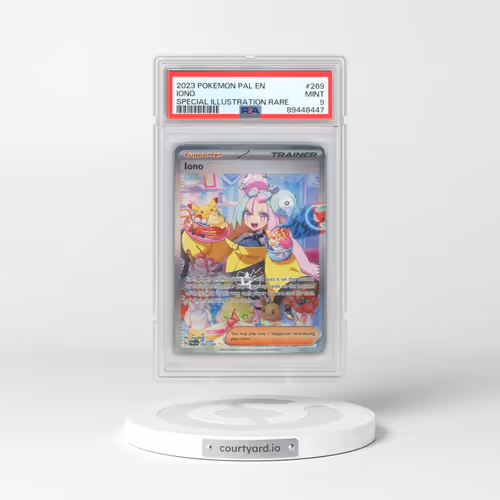 2023 Pokémon Pal EN-Paldea Evolved #269 Iono - Special Illustration Rare (PSA 9 MINT)