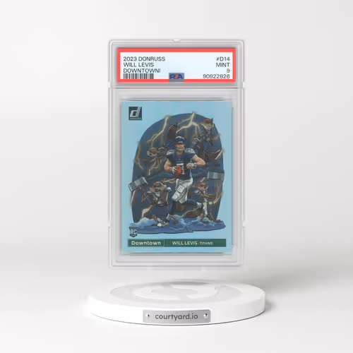 2023 Panini Donruss Downtown! #D14 Will Levis (PSA 9 MINT)
