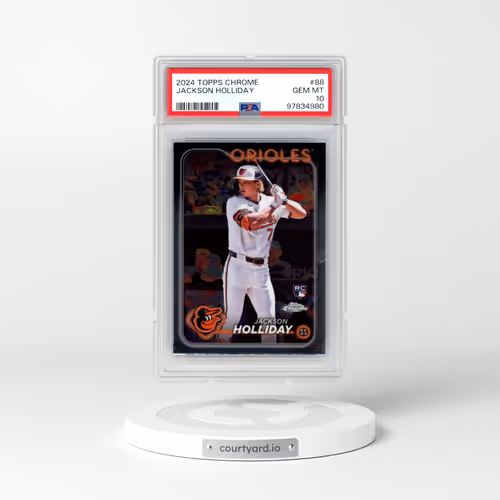 2024 Topps Chrome #88 Jackson Holliday (PSA 10 GEM MINT)