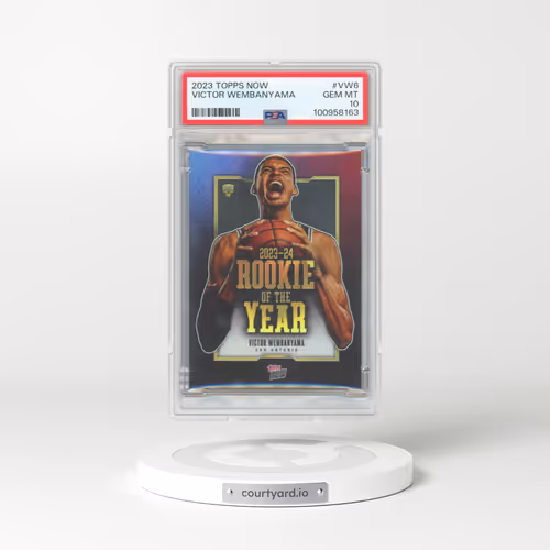 2023 Topps Now #VW6 Victor Wembanyama (PSA 10 GEM MINT)