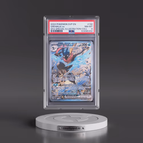 2024 Pokémon Svp EN-SV Black Star Promo #132 Greninja EX - Holo Shrouded Fable Special Illustration