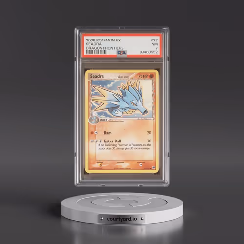 2006 Pokémon EX Dragon Frontiers #37 Seadra (PSA 7 NM)