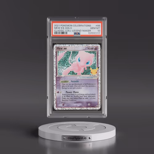 2021 Pokémon Celebrations Classic Collection #88 Mew EX - Holo Holo (PSA 10 GEM MINT)