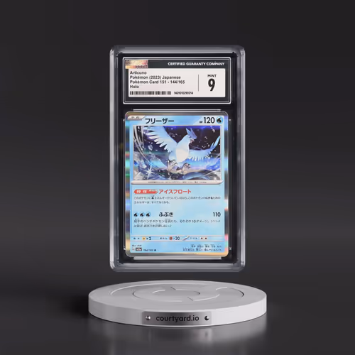 2023 Pokémon Card 151 #144/165 Articuno - Holo (CGC 9 MINT)
