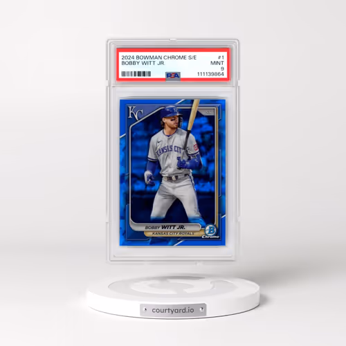 2024 Bowman Chrome Sapphire Edition #1 Bobby Witt Jr. (PSA 9 MINT)
