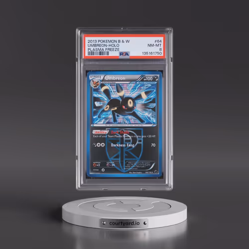 2013 Pokémon Black & White Plasma Freeze #64 Umbreon - Holo (PSA 8 NM-MT)