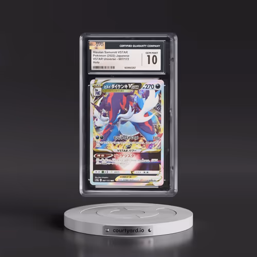 2022 VSTAR Universe #087/172 Hisuian Samurott VSTAR - Holo (CGC 10 GEM MINT)