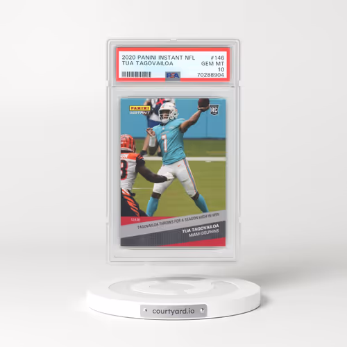 2020 Panini Instant NFL #146 Tua Tagovailoa (PSA 10 GEM MINT)
