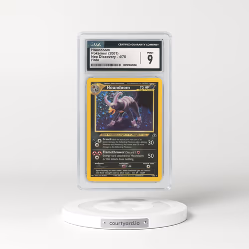 2001 Neo Discovery #4 Houndoom - Holo (CGC 9 MINT)
