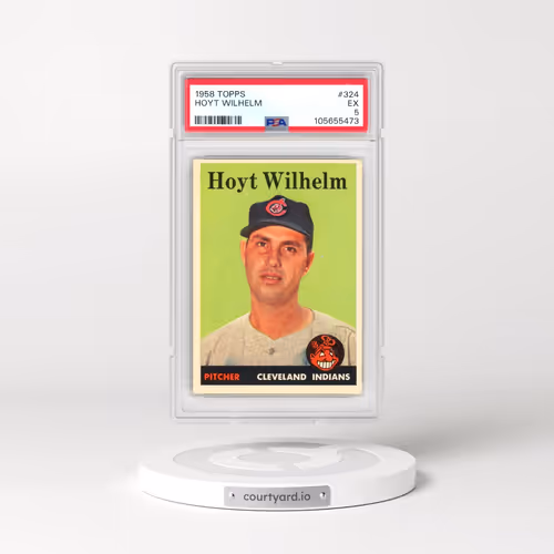 1958 Topps #324 Hoyt Wilhelm (PSA 5 EX)