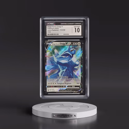 2022 Astral Radiance #113/189 Origin Forme Dialga V - Holo (CGC 10 GEM MINT)