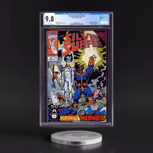 Silver Surfer #v3 #55 CGC 9.8 White Pages (Marvel Comics, 9/91) - Universal