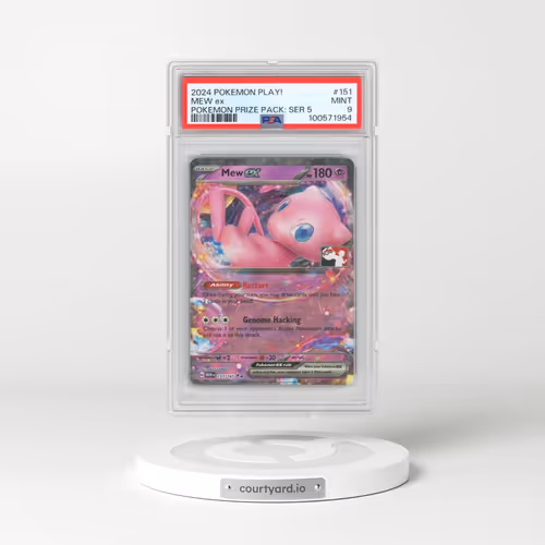 2024 Pokémon Play! Pokemon Prize Pack: Series 5 #151 Mew EX - Holo (PSA 9 MINT)