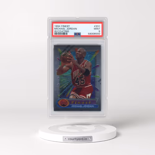 1994 Finest #331 Michael Jordan - w/Coating (PSA 9 MINT)
