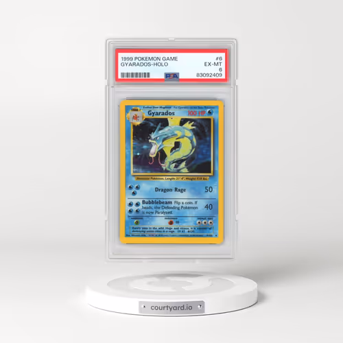 1999 Pokémon Game #6 Gyarados - Holo (PSA 6 EX-MT)
