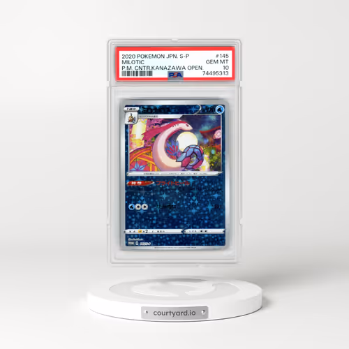 2020 Pokémon S Promo #145 Milotic - Pokemon Center Kanazawa Opening (PSA 10 GEM MINT)