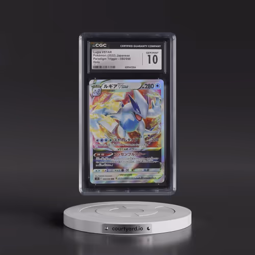 2022 Paradigm Trigger #080/098 Lugia VSTAR - Holo (CGC 10 GEM MINT)