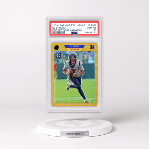 2023 Leaf Web Exclusives #PSG89 CJ Stroud - Pro Set Gold (PSA 10 GEM MINT)