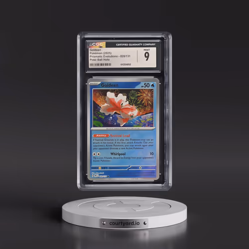 2025 Prismatic Evolutions - PRE EN #020/131 Goldeen - Poké Ball Holo (CGC 9 MINT)