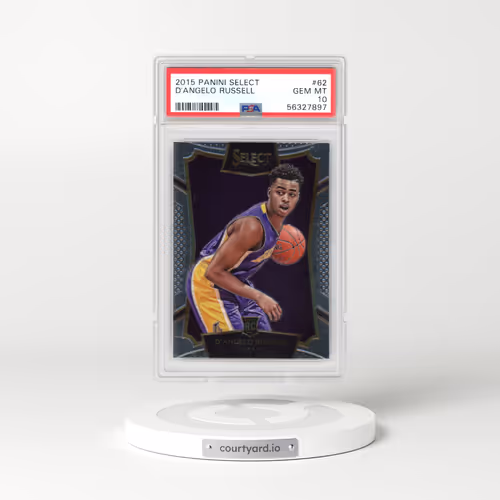 2015 Panini Select #62 D'Angelo Russell (PSA 10 GEM MINT)