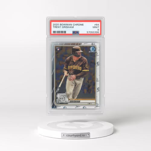 2020 Bowman Chrome #64 Trent Grisham (PSA 9 MINT)