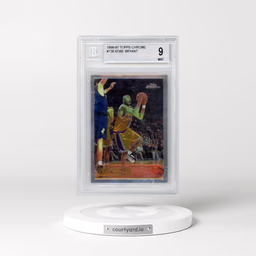 1996 Topps Chrome #138 Kobe Bryant (BGS 9 MINT)
