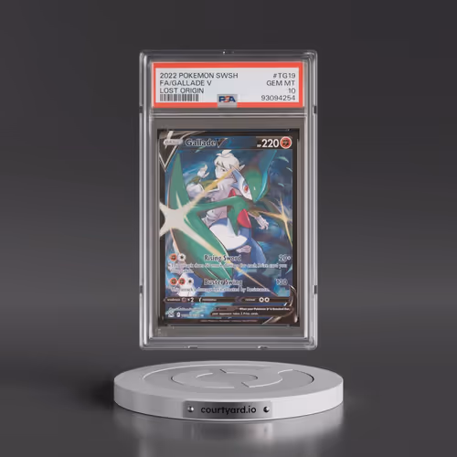 2022 Pokémon Sword & Shield Lost Origin #TG19 Gallade V - Holo Full Art (PSA 10 GEM MINT)