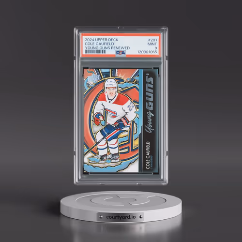 2024 Upper Deck Young Guns Renewed #201 Cole Caufield (PSA 9 MINT)