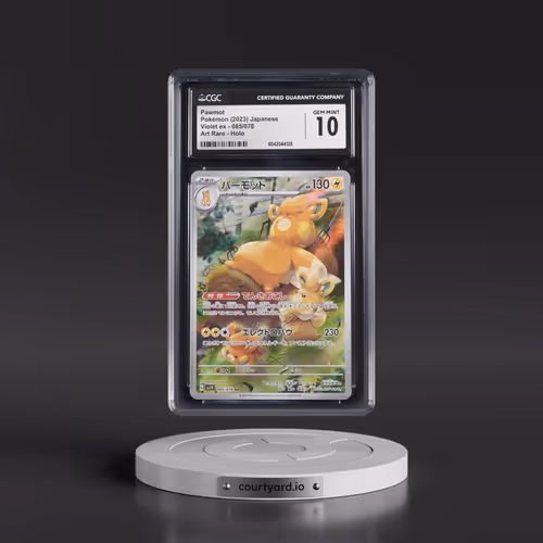 2023 Pokémon Sv1v-Violet EX #085 Pawmot - Art Rare (CGC 10 GEM MINT)