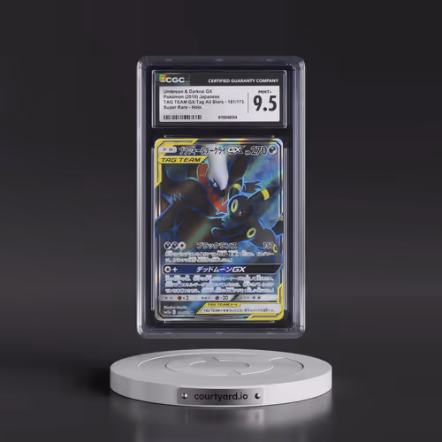 2019 Tag Team GX: Tag All Stars #181/173 Umbreon & Darkrai GX - Holo (CGC 9.5 MINT+)