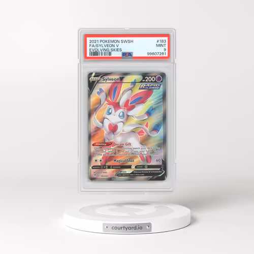 2021 Evolving Skies #183 Sylveon V - Holo (PSA 9 MINT)