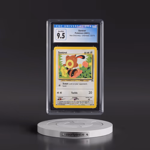 2001 Neo Discovery #63/75 Sentret (CGC 10 GEM MINT)