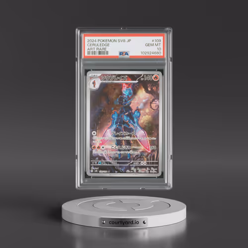 2024 Pokémon SV8-Super Electric Breaker #109 Ceruledge - Art Rare (PSA 10 GEM MINT)