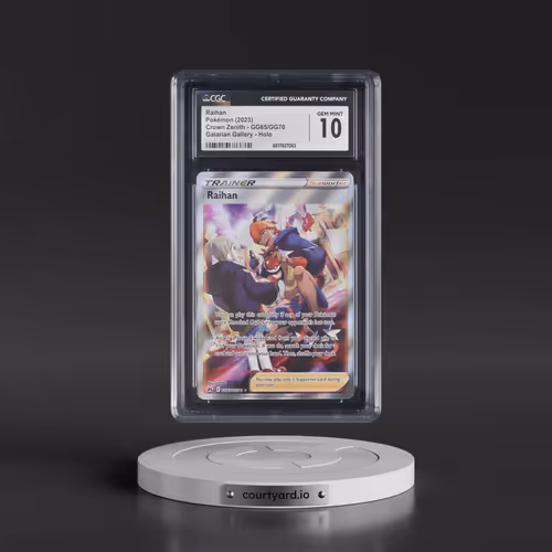 2023 Crown Zenith #GG65/GG70 Raihan - Galarian Gallery Holo (CGC 10 GEM MINT)