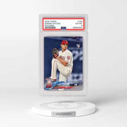 2018 Topps #700 Shohei Ohtani - Pitching (PSA 6 EX-MT)