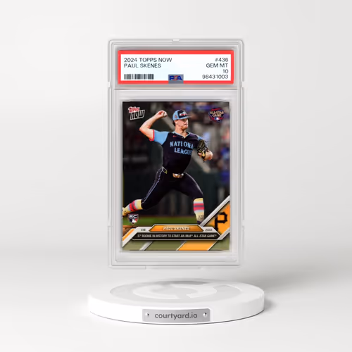 2024 Topps Now #436 Paul Skenes (PSA 10 GEM MINT)