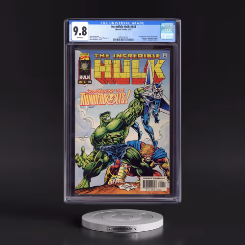Incredible Hulk #449 CGC 9.8 White Pages (Marvel Comics, 1/97)