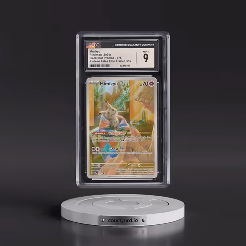 2023 Black Star Promos - Scarlet & Violet SVP EN #075 Mimikyu - Paldean Fates Elite Trainer Box (Hol