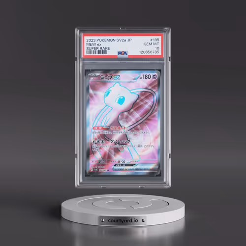 2023 Pokémon Sv2a-Pokémon 151 #195 Mew EX - Holo Super Rare (PSA 10 GEM MINT)