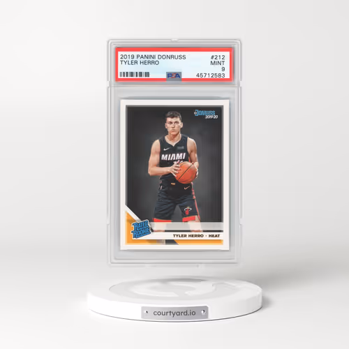 2019 Panini Donruss #212 Tyler Herro (PSA 9 MINT)