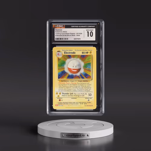 2023 Trading Card Game Classic - CLV, CLC, CLB #011/034 Electrode - Charizard & Ho-Oh ex Deck - CLC